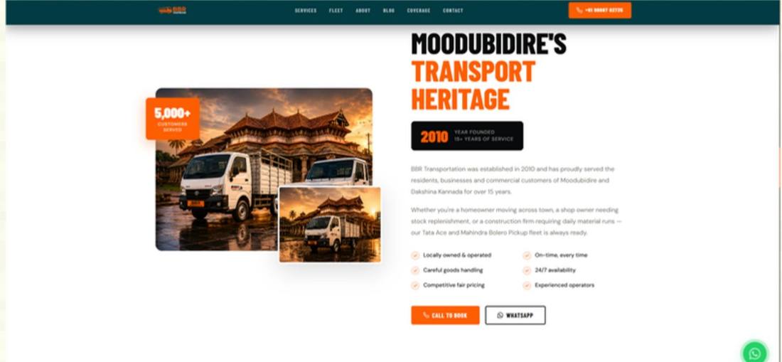 BBR Transportation heritage page